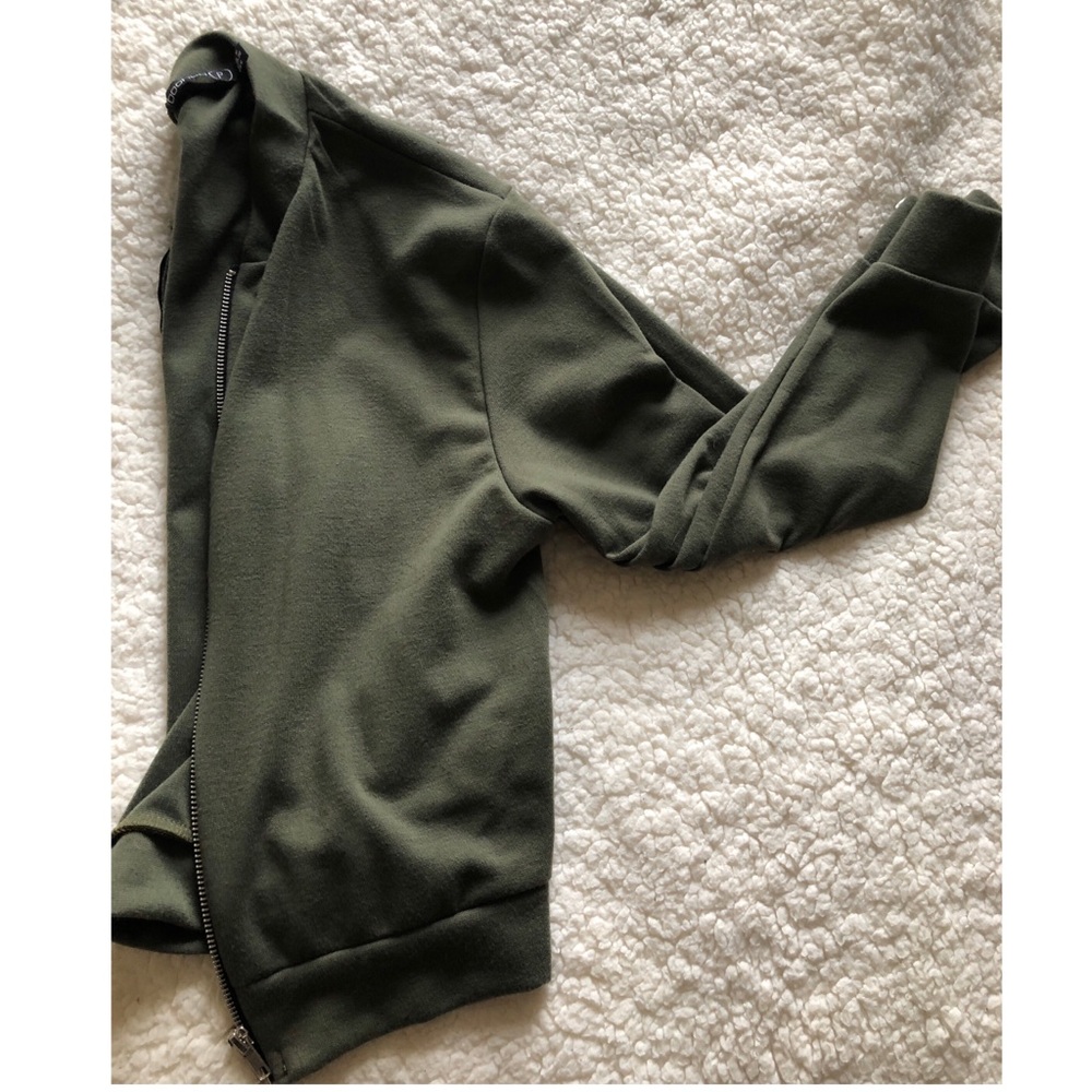 Crop Bomber Jacket